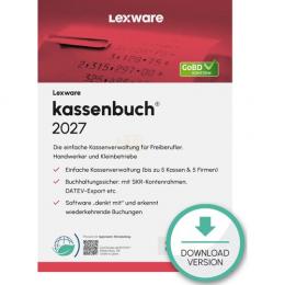 kassenbuch 2027 Abonnement Lizenz   1 Jahr (Download)