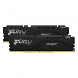 Kingston FURY Beast Schwarz 16GB Kit (2x8GB) DDR5-6000 EXPO CL36 DIMM Arbeitsspeicher