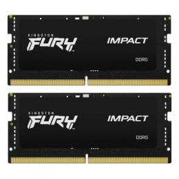 Kingston FURY Impact 32GB Kit (2x16GB) DDR5-4800 CL38 SO-DIMM Arbeitsspeicher