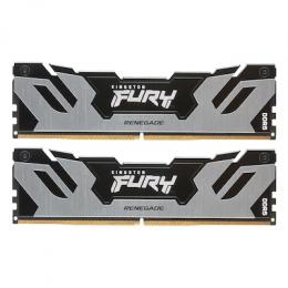 Kingston FURY Renegade Silber 32GB (2x16GB) DDR5-6000 XMP DIMM Arbeitsspeicher, CL32, 1.35V