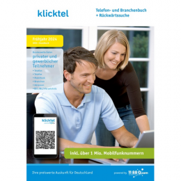 klicktel Telefon- und Branchenbuch + Rckwrtssuche      Frhjahr 2024