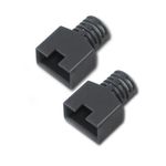 Knickschutztlle RJ45 schwarz,100 Stck