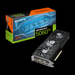 KOMP. GIGABYTE GeForce RTX 5060 Ti EAGLE MAX OC 16G B-Ware - 16GB GDDR7, HDMI, 3x DP