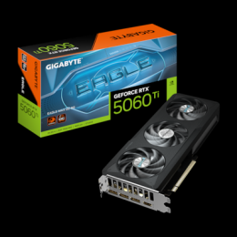KOMP. GIGABYTE GeForce RTX 5060 Ti EAGLE MAX OC 8G - 8GB GDDR7, HDMI, 3x DP