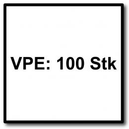 KREG Pocket-Hole Linsenkopfschraube 32 mm 100 Stk ( SML-C125-100 ) Vierkant Antrieb Teilgewinde Grobgewinde selbstschneidend verzinkt