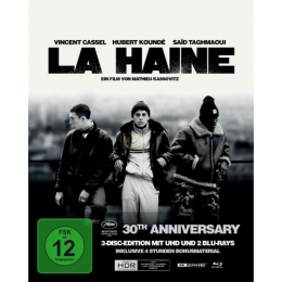 La Haine - Hass  MediaBook    (4K-UHD+2 Blu-rays)