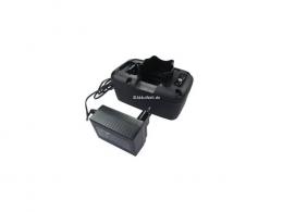 Ladegerät 1-fach + Zusatzschacht für Ersatzakku passend für Motorola MTP850FuG/ MTP850S/ MTP850