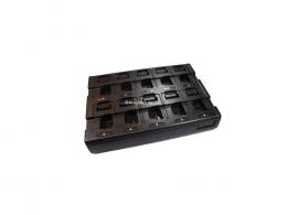 Ladegerät 6-fach + Zusatzschacht für Ersatzakku passend für Motorola MTP850FuG/ MTP850S/ MTP850