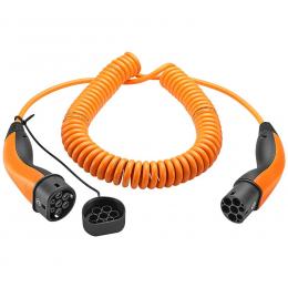 LAPP Mobility Spiralkabel EV-TYP2, 11 kW, 5 m, 20 A, 3P, Orange