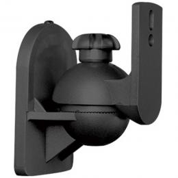 Lautsprecherhalterung Wand, neigung verstellbar, max. 3.5kg, Schwarz