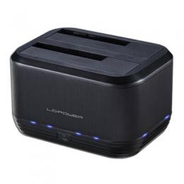 LC-Power LC-DOCK-U3-III, HDD/SSD-Docking Station, USB 3.0, 2,5/3,5