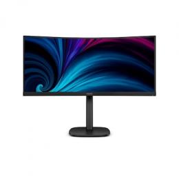 LCD Philips 34B2U3600C/00 - 34 Zoll WQHD Curved Monitor, höhenverstellbar, Lautsprecher (3440x1440, 120 Hz, 1x HDMI 2.0, 1x DP 1.2, 1x USB-C, schwarz