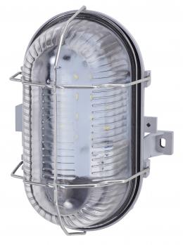 Ledino LED-Wand- /Deckenleuchten, IP44, Pesch 8, grau