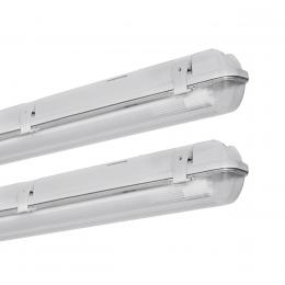 LEDVANCE 2er-Set 15-W-LED-Feuchtraumwannenleuchte SubMARINE, 1700 lm, 4000 K, 120 cm