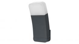 LEDVANCE SMART+ WiFi 10-W-LED-Wandleuchte CURVE, Aluminium, 550 lm, warmweiß, RGB, IP44, anthrazit, dimmbar