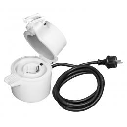 LEDVANCE SMART+ WiFi OUTDOOR PLUG / Schalt-Mess-Steckdose, 1,5-m-Kabelzuleitung, 3680 W / 16 A, IP44