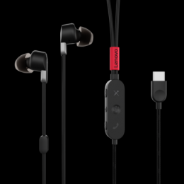 Lenovo Go USB-C ANC In-Ear Headphones (MS Teams)