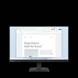 Lenovo L24-4e - Office Monitor - IPS Panel, 100Hz