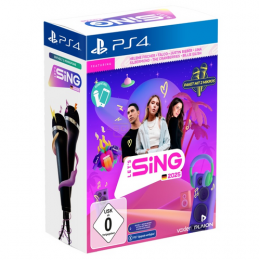 Let's Sing 2025 German Version      [+ 2 Mics] (PS4)