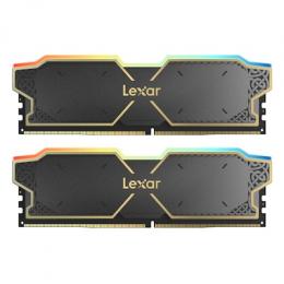 Lexar THOR RGB Schwarz 32GB Kit (2x16GB) DDR5-6000 DIMM, CL38-48-48-96, Intel XMP 3.0/AMD EXPO