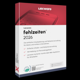 Lexware fehlzeiten 2026 Jahresversion (365-Tage)
