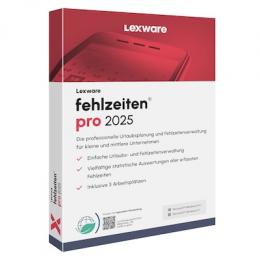 Lexware fehlzeiten pro 2025 Jahresversion (365-Tage)