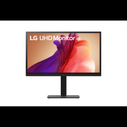LG 27BA45U-B Business Monitor - 4K UHD, IPS Panel Höhenverstellbar 150mm, Pivot; Drehbar,