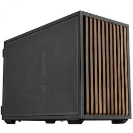 Lian Li DAN Cases B4-mATX Wood Black | PC-Gehäuse