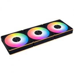 Lian Li UNI FAN CL FLEX Wireless ARGB 3er-Pack schwarz | Gehäuselüfter