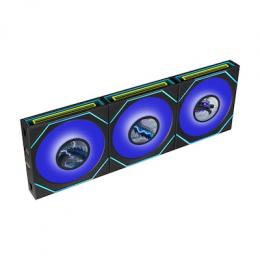 Lian Li UNI FAN SL-INF 120 FLEX LCD Wireless ARGB Reverse 3er-Pack schwarz | Gehäuselüfter