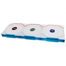 Lian Li UNI FAN TL120 LCD Reverse Blade Wireless White 3-Pack | Gehäuselüfter