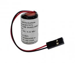 Lithium Batterie für Siemens 6ES7971-1AA00-0AA0 W79084E1001B2 Simatic S7-300 ...