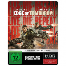 Live Die Repeat: Edge of Tomorrow  SteelBook    (4K-UHD+Blu-ray) (Reprint)