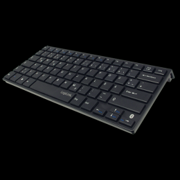 LogiLink Tastatur Bluetooth I-Style Slim, schwarz