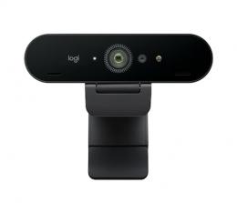 Logitech Brio 4K Ultra HD-Webcam Windows Hello-Unterstützung, Auflösung 4K/30 fps (bis zu 4096 x 2160 Pixel), Abdeckblende
