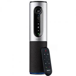 Logitech Connect, Mobile ConferenceCam Bluetooth®-Freisprecheinrichtung für Mini-Konferenzräume, Home-Office-Büros und die Arbeit unterwegs