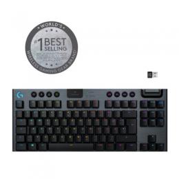 Logitech® G915 TKL LIGHTSPEED RGB Tastatur - GL Linear, Carbon, QWERTZ-Layout