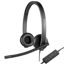 Logitech H570E, USB Stereo Headset, Kabelgebunden USB-A-Anschluss, Geräuschunterdrückung, UC zertifiziert