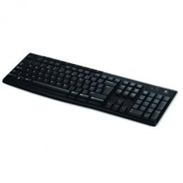 Logitech K270 Tastatur, kabellos, DE-Layout bis zu 10 Metern Reichweite, 8 Sondertasten