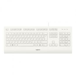 Logitech K280e, Kabelgebundene USB-Tastatur, weiß