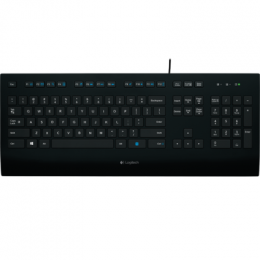Logitech K280e Tastatur, US-Layout kabelgebunden