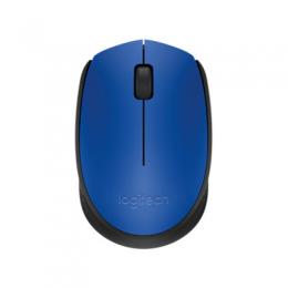 Logitech M171 kabellose, komfortable optische Maus, blau mit langer Lebensdauer, für Links- und Rechtshänder