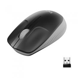 Logitech M190 Wireless Mouse, Grau, USB USB-Nano Empfänger, 1000 DPI Auflösung