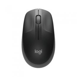 Logitech M190 Wireless Mouse, schwarz, USB-Nano Empfänger, 1000 DPI Auflösung