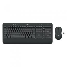 Logitech MK545 Advanced, Kabelloses Tastatur-Maus-Set, Deutsches QWERTZ-Layout, USB-Empfänger