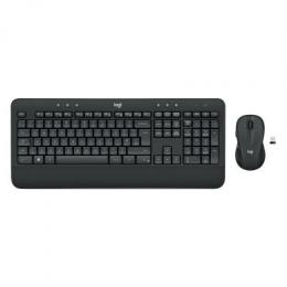 Logitech MK545 Advanced, US-Layout, Kabelloses Tastatur-Maus-Set, USB-Empfänger