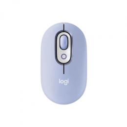 Logitech POP Mouse with emoji - Lilac 3 Easy-Switch-Kanäle, 4 Tasten, Unterstützt Logi Options+
