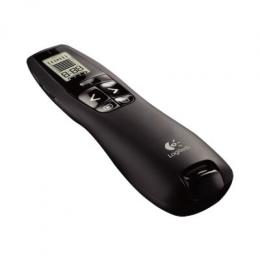 Logitech R700 Wireless Presenter, roter Laserpointer, LCD-Anzeige mit Timer