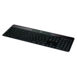 Logitech Wireless Solar Keyboard K750 solarbetrieben und kabellos, elegantes und dünnes Design, Logitech Unifying