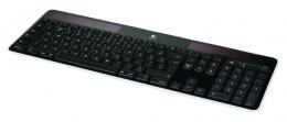 Logitech Wireless Solar Keyboard K750 solarbetrieben und kabellos, elegantes und dünnes Design, Logitech Unifying